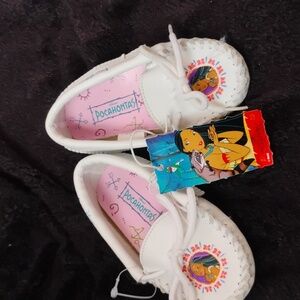 Disney Pocahontas White Moccasins for Kids